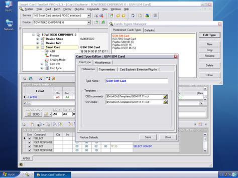 smart card toolset pro|smart card programming software.